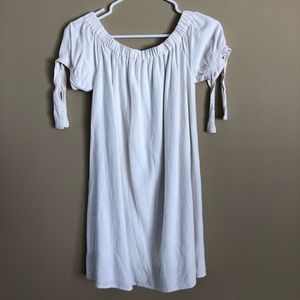 Off the shoulder dress